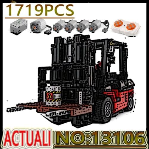 Hot MK13106 Electric Technology Booster Educational Blocks Birthday Gift Programming Control Compatible with 3681 DIY Truck Toy