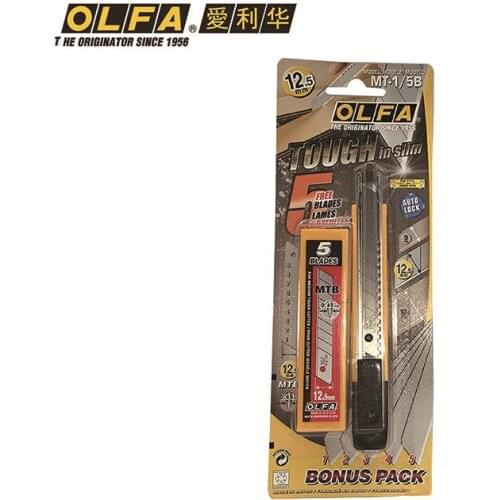 OLFA Alvarez Japan imported 12.5mm wide standard cutting knife medium knife utility knife MT-1 MT-1/5B