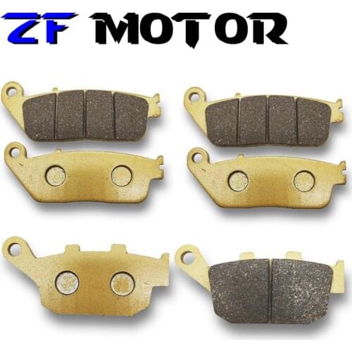 Motorcycle Front Rear Brake Pads For HONDA CBR250RR MC22 CB400SF Superfour CB400 Four NC36 CBR400RR NC23 NC29 Motor Brake Disk