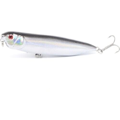 Pencil Popper Fishing Lures 10.5cm 11g Top Water Long Casting Walk The Dog Wobblers Artificial Hard Bait For Bass Pike Pesca