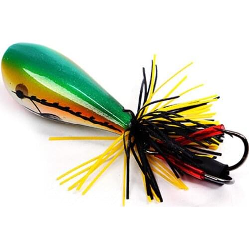 Jumping Lure Topwater Lure 90mm 10g Double Strong Hook Jump Action Fishing Accessories Buzzbait Lure Блесна Для Рыбалки Щука