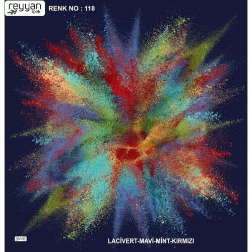 REYYAN SILK OYALIK WRITING (NEW QUALITY)-15347 - RENK-118