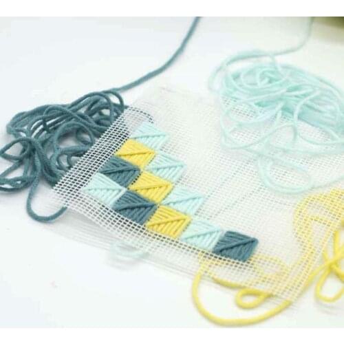 100x100cm Mesh Cloth for Latch Hook Rug Hooking Making Tapestry Canvas DIY Tool 87HB