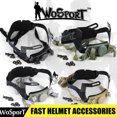 High Quality Military Tactical Helmet Accessory Airsoft Paintball Helmet Dial Liner locking strap system Fast Helmet accessories