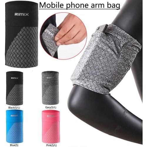 Wrist Arm Running Sport Bag Elastic Mobile Phone Armband Sports Pouch Fitness Running Gym Bags For Women Men Run Exercise Bag