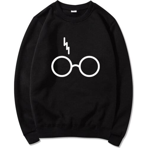 Simple Glasses Pattern Sweatshirt Nerd The New Sexy Male Hoodies Street Fashion Sweatshirts For Mens Casual Harajuku Pullovers