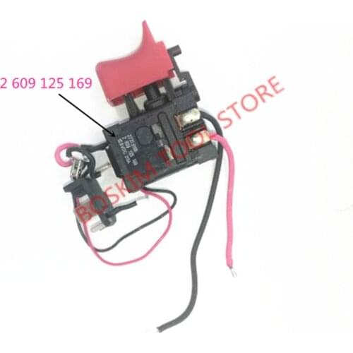 Switch on-off For BOSCH GSB1080-2-LI GSR1080-2-LI GSR1200-2-LI 2 609 125 169 GSB120 GSR120-LI Drill Driver