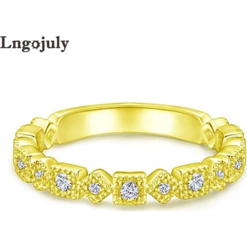 New Multicolor Silver 925 Rings For Woman Bride Pure 925 Sterling Silver Ring Zircon Rings Luxury Wedding Ring Anniversary Gifts