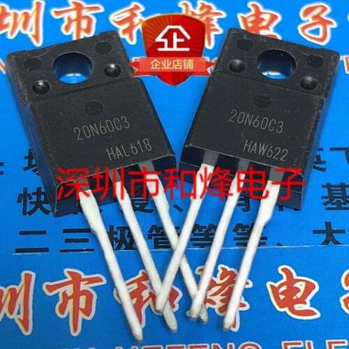 10PCS SPA20N60C3 20N60C3 TO-220F 650V 20.7A 100% New&original