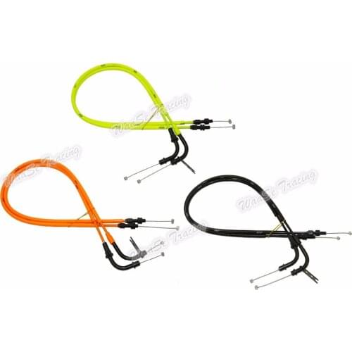 2pcs Motorcycle Throttle Cable Steel Wire For Suzuki GSXR600 GSXR 750 GSXR 600 750 2006 2007 2008 2009 2010