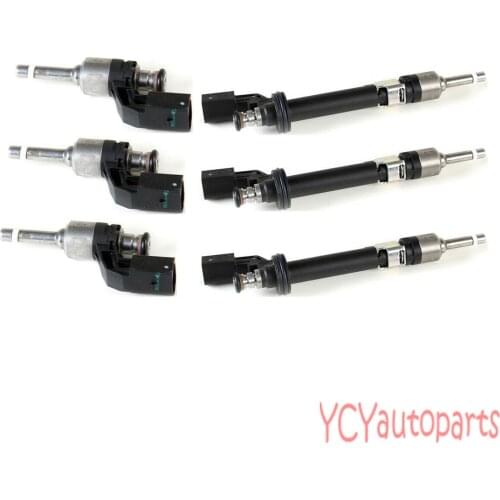 3.6L 3.2L Upper&Lower Fuel Injector Nozzle Fit For VW Atlas Passat Audi Q7 Skoda Superb Porsche Cayenne BWS CNNA
