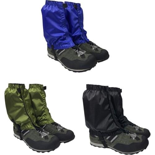 3 Pairs Waterproof Walking Gaiters Hiking Climbing Legging Trekking Gaiter