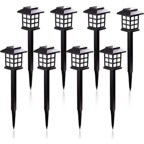 4/6PCS Led Solar Pathway Lights Waterproof Outdoor Solar Lights For Garden/Landscape/Path/Yard/Patio/Driveway/Walkway Decoration