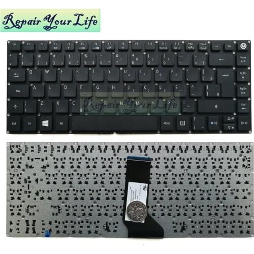 Brazilian laptop keyboard for ACER Aspire E5-473 E5-422 E5 474 E5-475G E5-491G BR Brazil in stock keyboards NKI14170ET NSK-RD1SC