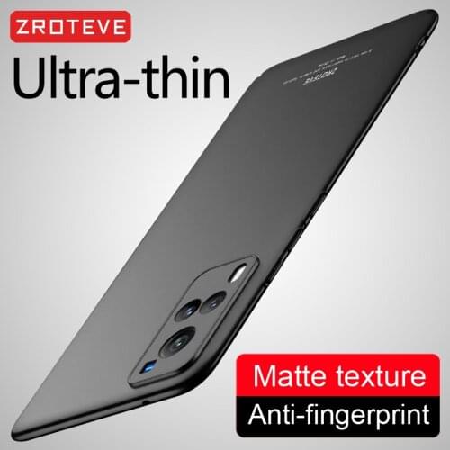 X60 Pro Case Cover ZROTEVE Slim Matte Coque For Vivo X60 Pro Plus + Case Hard PC Back Cover For Vivo X50 Pro Plus Phone Cases