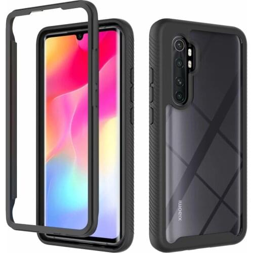 For Xiaomi Mi Note 10 Lite Case Hard PC Matte HD Transparent protective back Cover Case for xiaomi mi note10 lite 10lite shell