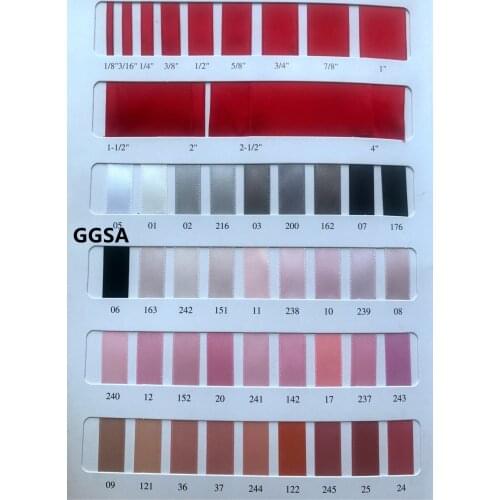GGSA Satin Ribbons