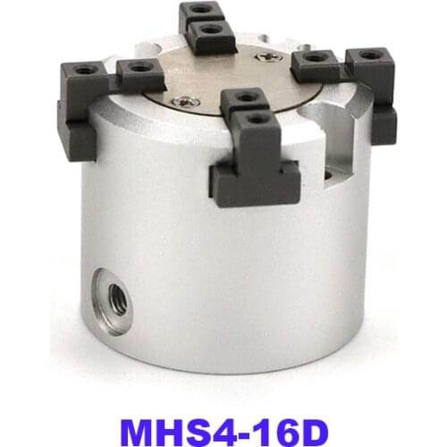 GOGO High quality double acting pneumatic gripper MHS4-16D SMC type Parallel Style Air Gripper 4-Finger Type cylinder