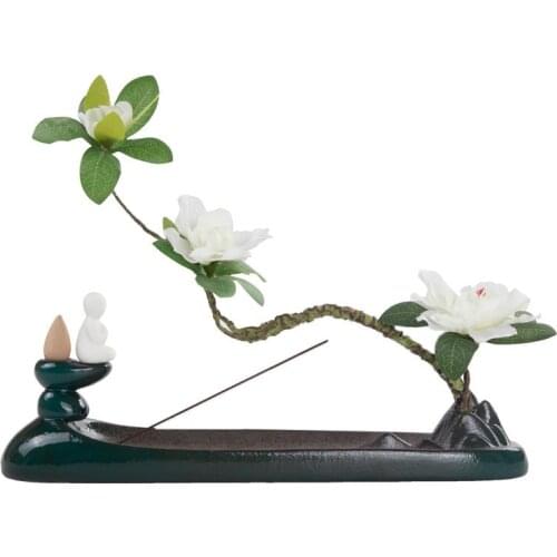 Ceramic incense burner incense sticker holder home decoration