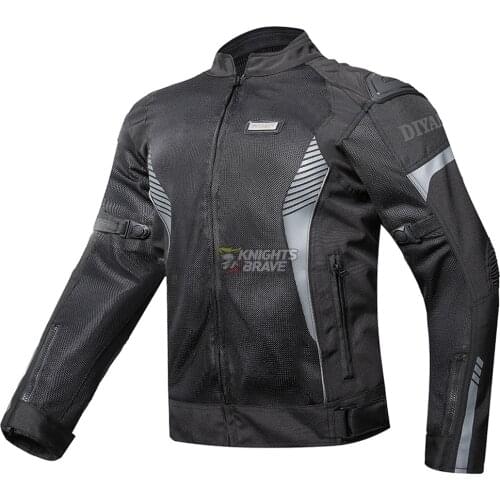 DIYAMO Motorcycle Jacket Summer Breathable Mesh Jaqueta Motociclista Chaqueta Moto Protective Gear Motorbike Motorcross Clothing