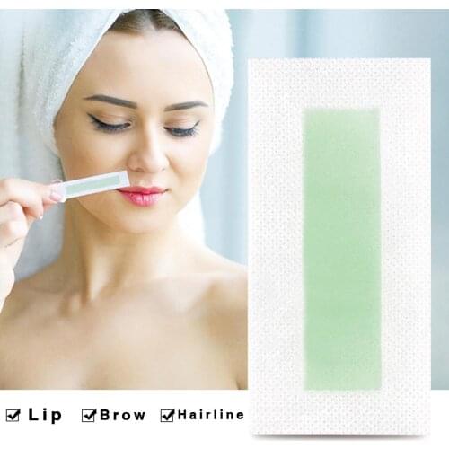 Single piece of double-sided wax paper/ointment for men and women gentle hair removal wax paper for legs, armpits and face