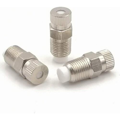 High Pressure Fog Nozzle for Cooling and Humidification,Greenhouse Flower Plant Garden Misting Atomizing Sprinkler Nozzles