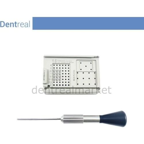 Dentreal Membrane Tenting Screw Kit and Tenting Box, Dental Tenting Screw