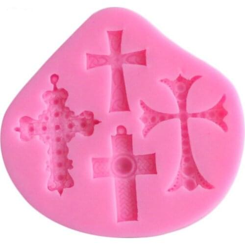 Cross Charms Pendant Silicone Mold Resin Silicone Cake Mould Craft Tool DIY Epoxy Resin Molds Jewelry 368