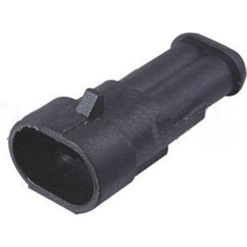 5/10/20/50/100sets auto tyco foglight modified waterproof wire harness cable male connector 282104-1