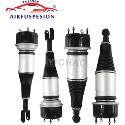 4pcs/Set Front + Rear Air Suspension Shock Absorber Assembly For Jaguar XJ XJ6 XJ8 Super V8 C2C28533 C2C41341 C2C41339