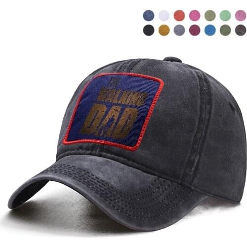 The Walking Dead Baseball Cap Dad Solid Trucker Snapback Bone Hat Harajuku Street Casquette Woman Ponytail Berets Caps Gorras