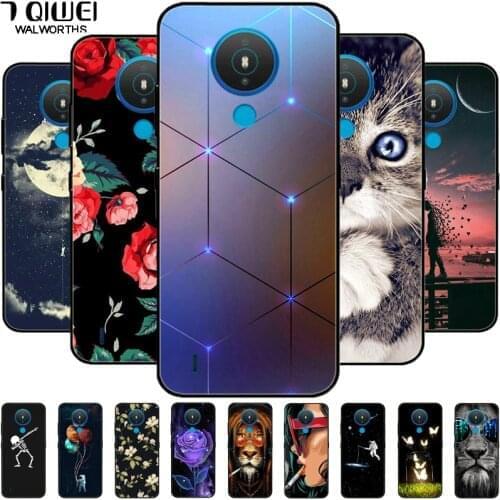 For Nokia 1.4 Case Phone Cover Soft Silicone Back Cases for Nokia C10 C20 Plus Case TPU Black Bumper for Nokia1.4 NokiaC20 capa