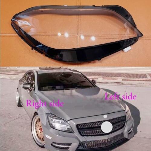 For Mercedes Benz CLS 2015 2016 2017 2018 Headlight Shell Lamp Shade Transparent Cover Headlight Glass Headlamp Cover