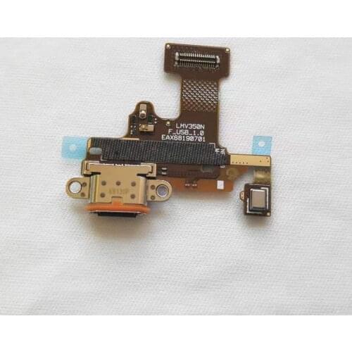 For LG V35 / V35 ThinQ USB Connector Charger Charging Port Dock Board Flex Cable Replacement Parts