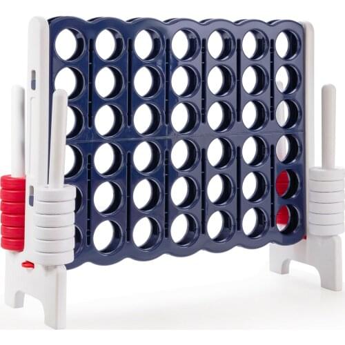 Jumbo 4-to-Score 4 in A Row Giant Game Set Indoor Outdoor Adults Kids Family FunSP37376