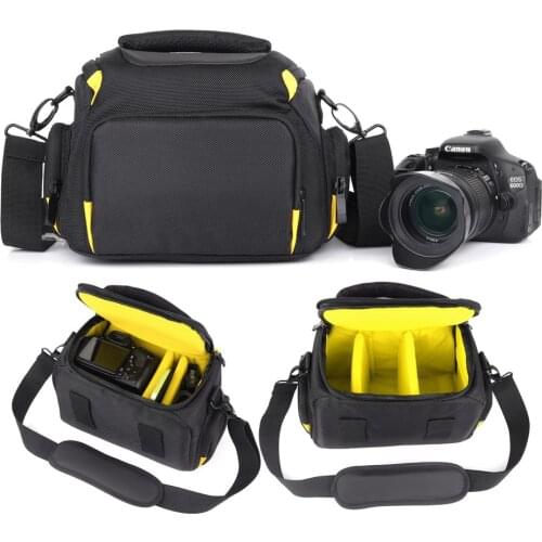 Canvas Camera Bag Case Cover For Sony Alpha A7 Mark II III A7 A7S A7R A77 A7III A6500 A6300 A6000 A5100 NEX6 H400 HX400 HX300