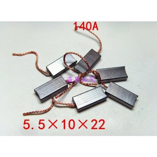 Electric Car Vehicle Generator Motor Carbon Brush(Size:5.5*10*22mm )