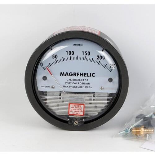 TE2000 0-250pa Micro Differential Pressure Gauge High
