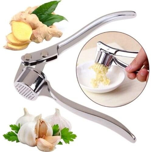 Imitating Stainless Steel Multifunction Garlic Press Crusher Kitchen Cooking Ginger Squeezer Masher Handheld Ginger Mincer Tools