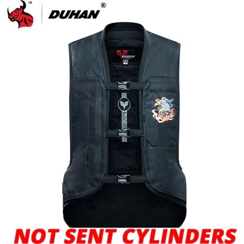 DUHAN Motorcycle Vest Airbag Motorcycle Vest Air Bag System Protective Gear Reflective Motorbike Airbag Moto Vest