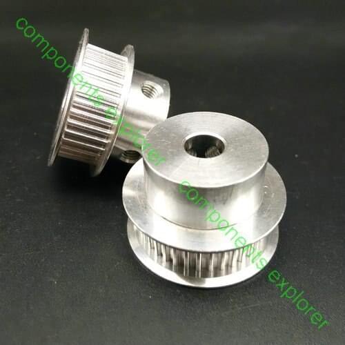 MXL Timing pulley 36 Teeth 6.35mm Bore ,7mm teeth width,2pcs/lot