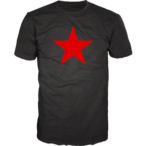 New Brand Clothing Men Cool O-Neck Tops Red Star Communist Nostalgia Soviet Russia Moscow Ussr Military T-Shirtmy T Shirt