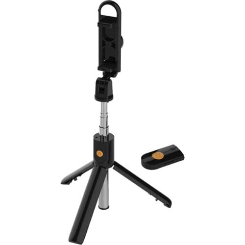 New Selfie Stick Tripod with Bluetooth Remote Control and Fill Light Portable Retractable Extension Stand