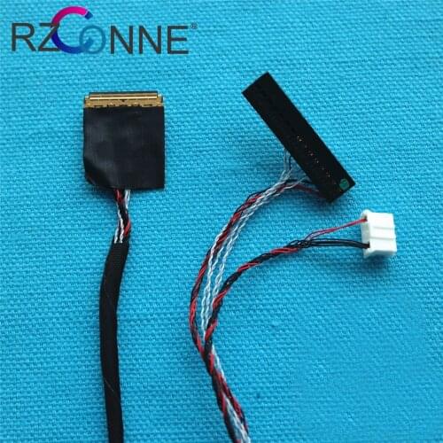 Single 6bit 30 Pins 0.5mm LED LVDS Cable driver board connected wire for BI097XN02 9.7'' 13.3'' LCD Screen