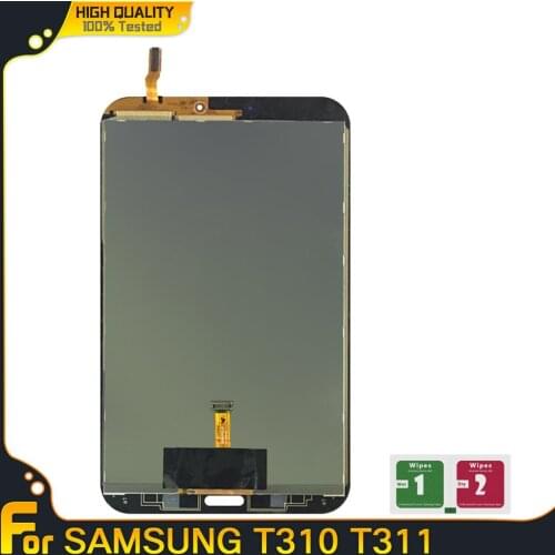 New For Samsung Galaxy Tab 3 8.0 T310 T311 SM-T310 SM-T311 LCD Display Touch Screen Digitizer Sensors Full Assembly Panel Parts