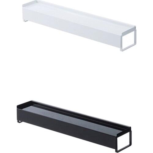 Shelf For Kitchen Stove-Kitchen Storage Solution With Zero Installation-Iron-17.1 Inch-.30 Inch Length