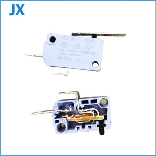 Brand New 50pcs 250V 16A Quality 2pin with lever tact Switch Sensitive Microswitch for push button joystick