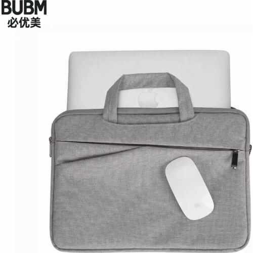 BUBM Messenger Laptop Handbag Compatible 11-15.6 Inch MacBook Pro/Air, Notebook Computer, Professional Briefcase Carrying Case