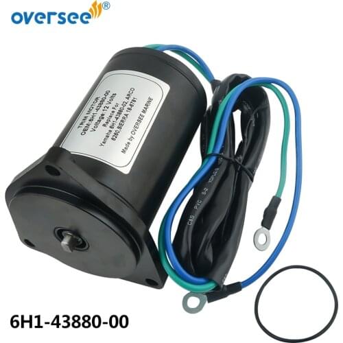 OVERSEE 6H1-43880 Power Tilt Trim Motor For YAMAHA Outboard Motor 50HP 55HP 60HP 70HP 85HP 90HP 6H1-43880-02 430-22028