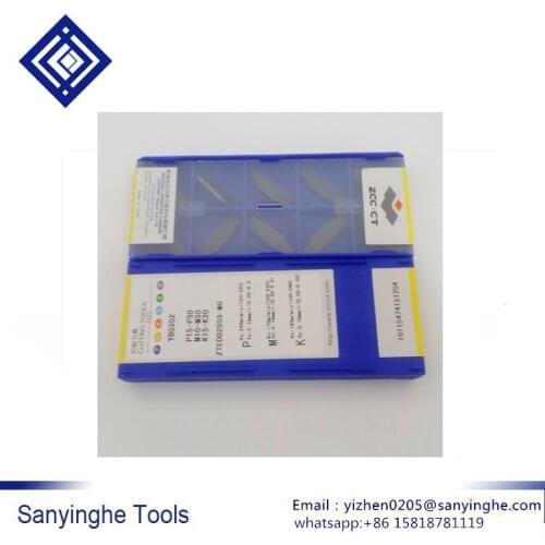 YBG302 ZTED02503-MG CNC carbide insert cnc milling insert (10pcs/lots)